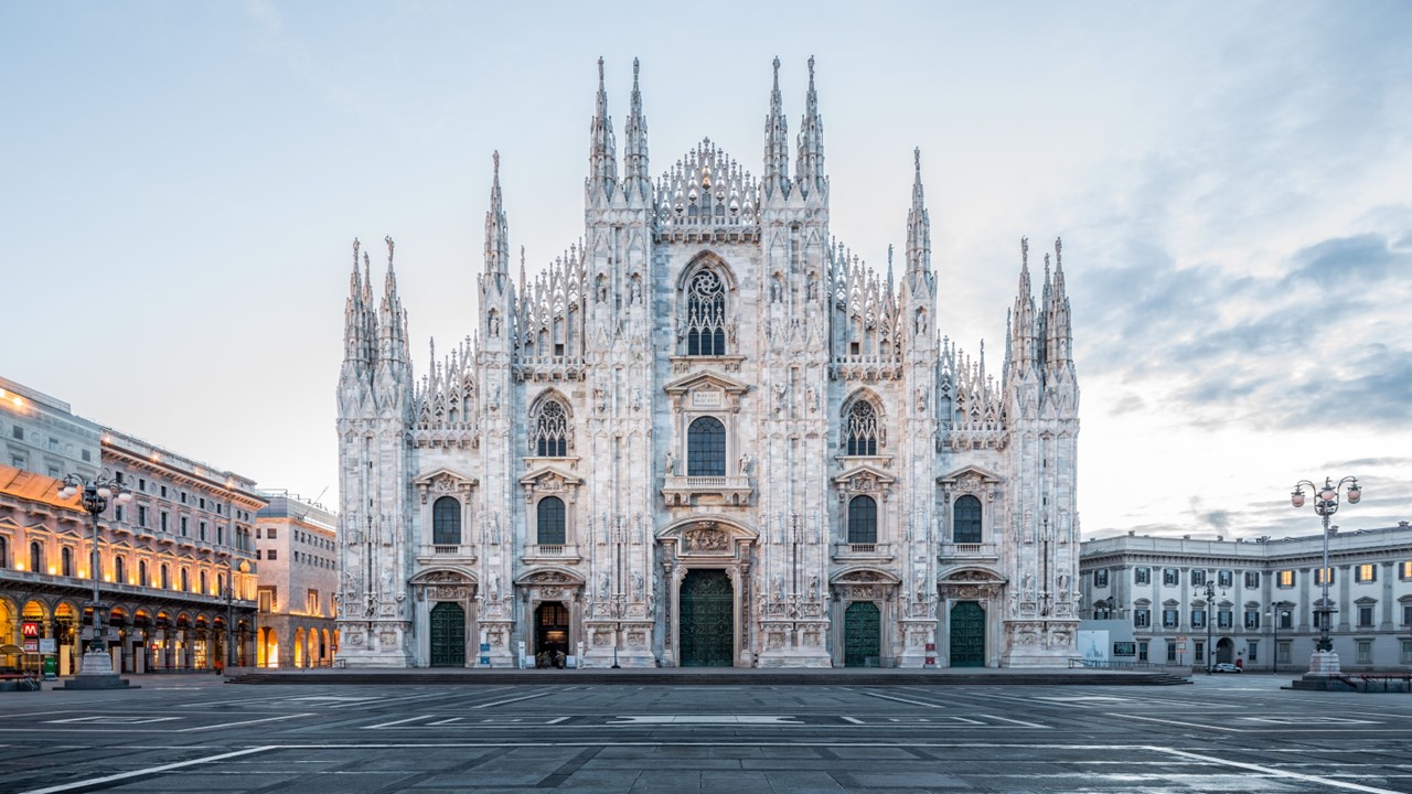 DUOMO MILANO DA CASA CHIARA SAN GIULIANO MILANESE