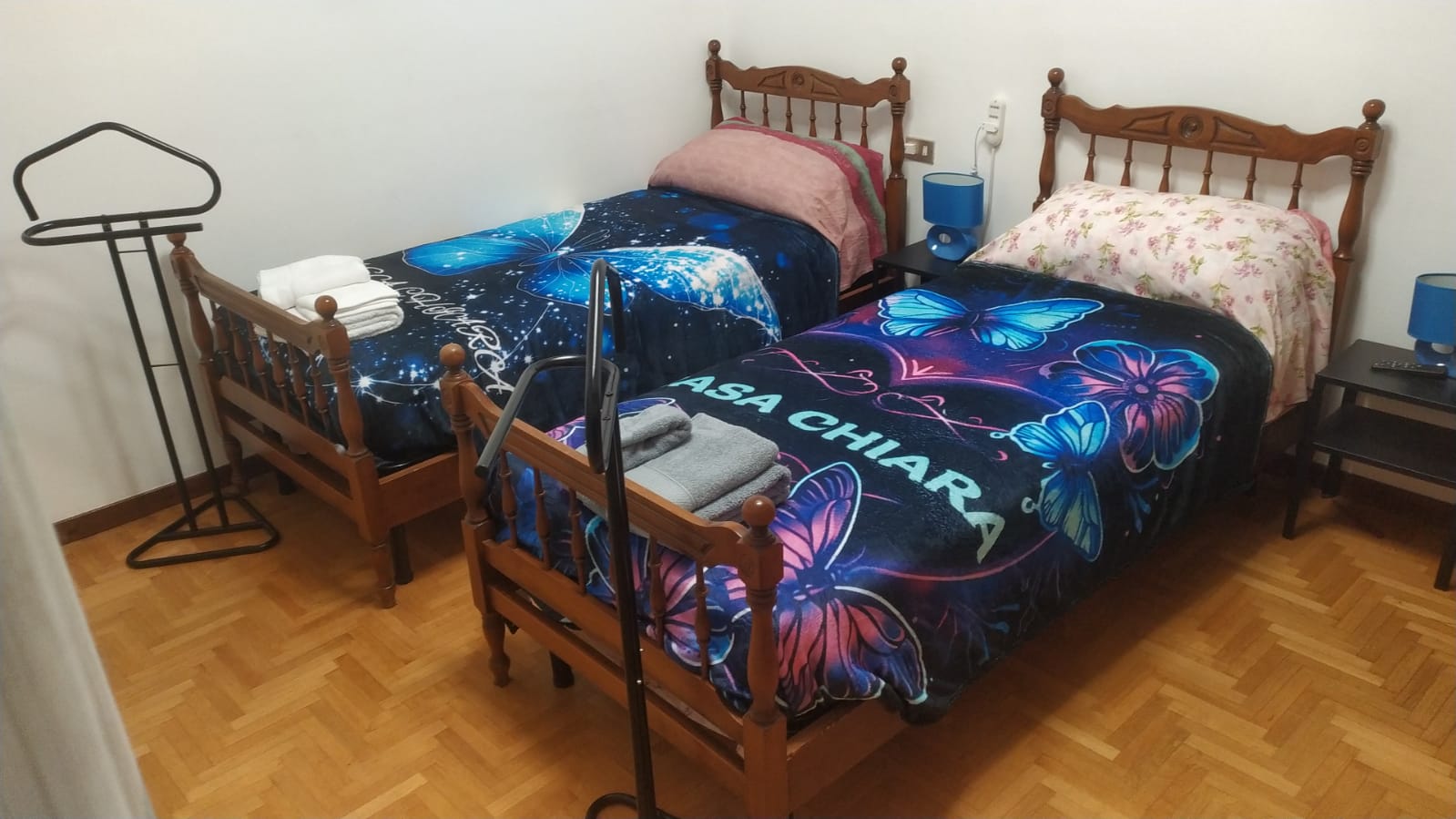 CAMERA LETTI SINGOLI CASA CHIARA SAN GIULIANO MILANESE